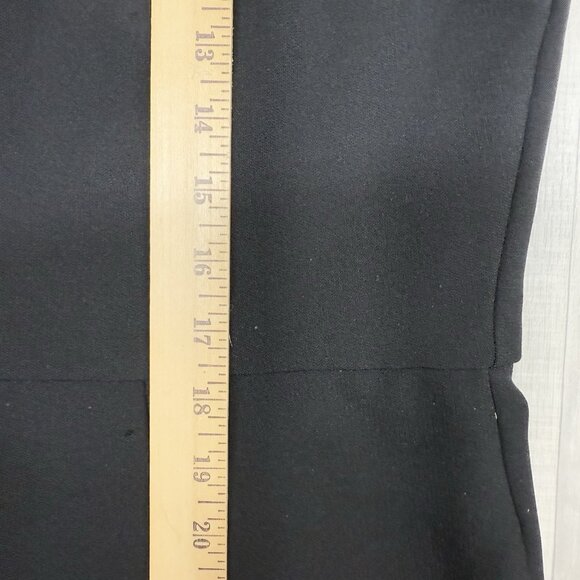 ✅Julia Jordan Jumpsuit Womens Size 16 Black Hunter Crepe Ruffle Shoulder Elegant - Picture 6 of 10